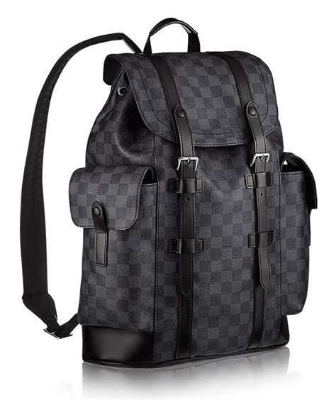 lv black bagpack|black louis vuitton backpack men's.